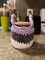 Crocheted Candle Basket product 1